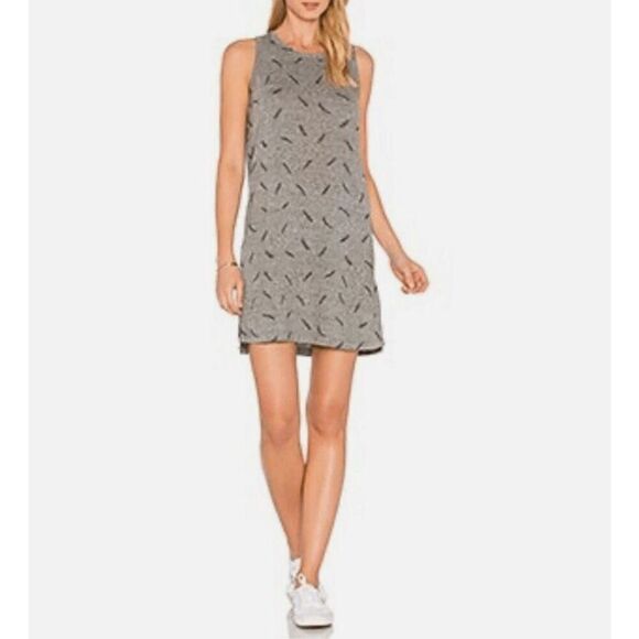 Current/Elliot Feather Mini Dress - Picture 1 of 5